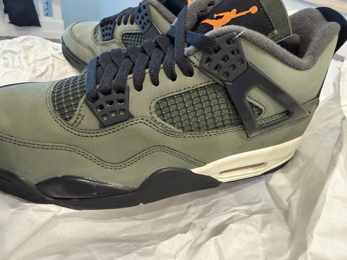 Undefeated x Air Jordan 4 Retro 2025 Green