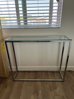 Entryway Table Glass