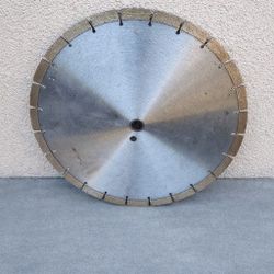 Chop saw concrete diamond blade.  New