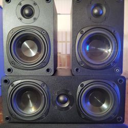 Mini Bookshelf Speakers