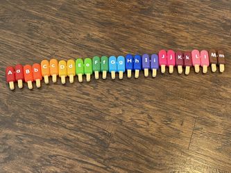 Popsicle ABC Learning Toy 