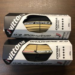 Vittoria Graphene 2.0 Corsa Control - Gum Wall Tubeless