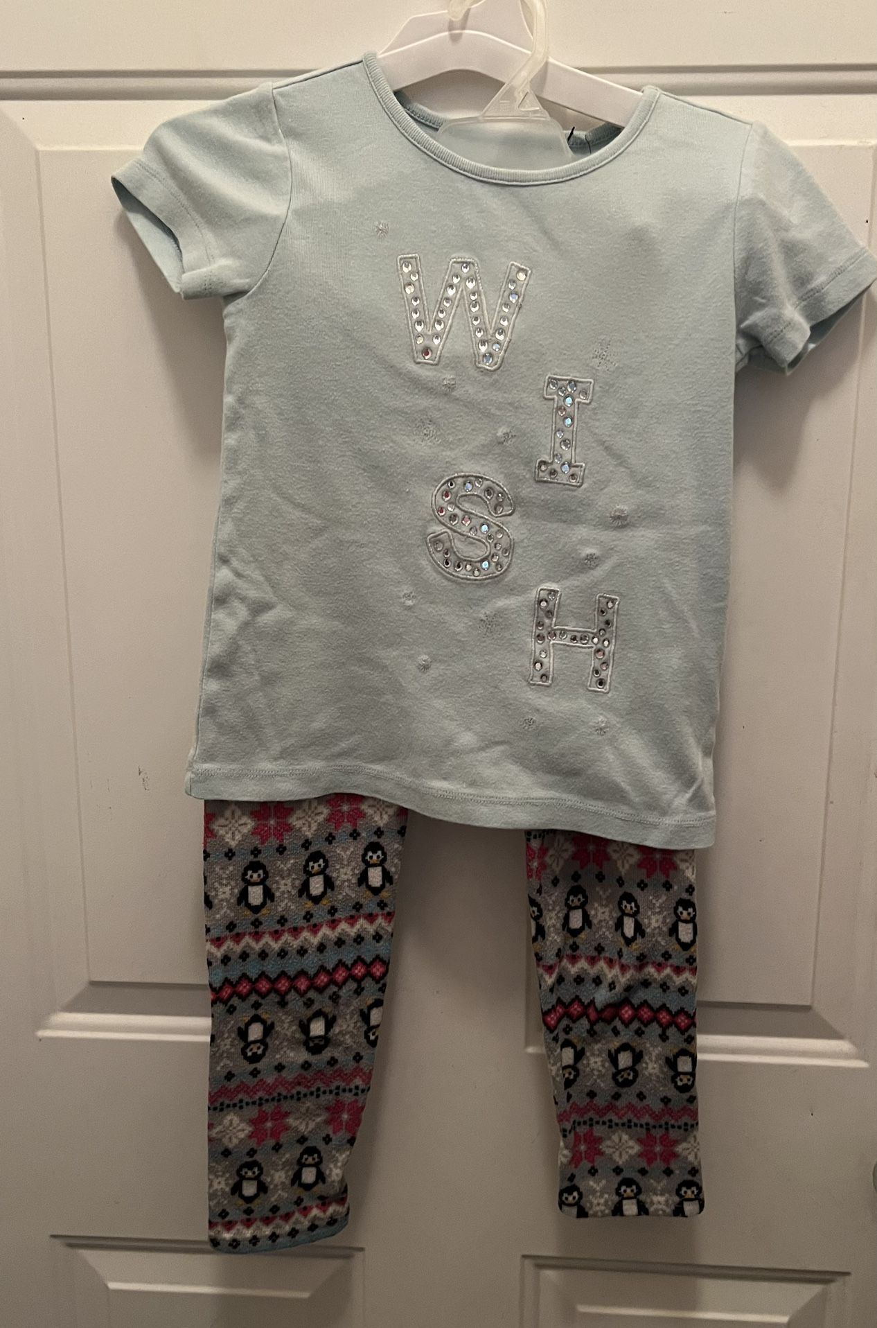 Holiday Shirt Gymboree And Leggings Size 7