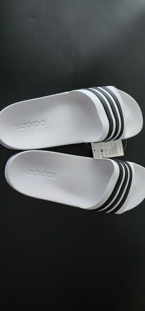 Adidas Adilette Comfort Men's Slide Sandals Size 15 New