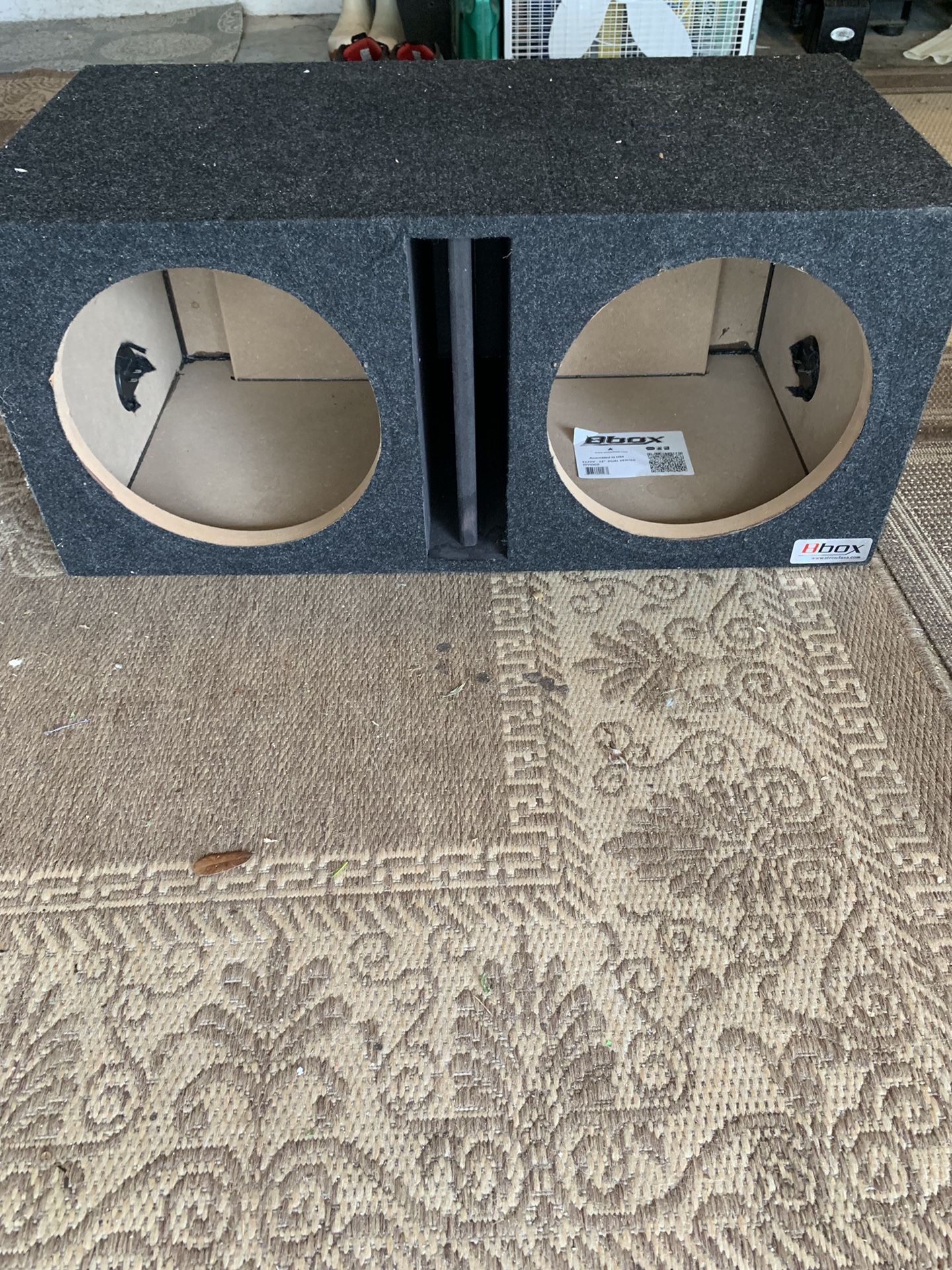 Subwoofer box 2 12s