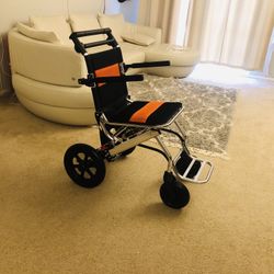 Wheelchair - Portable & Sturdy.