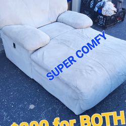 2 NEW  CHAISE LOUNGE CHAIRS 