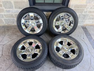 20’ Silverado Tahoe Yukon Sierra Denali Suburban LTZ Wheels Tires 6 Lug
