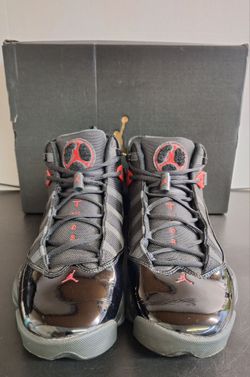 JORDAN 6 ROUGE FEU SHOES SIZE 12