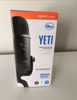 Blue Yeti Professional Multi-Pattern Microphone