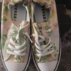 Womens Floral Printed Converse