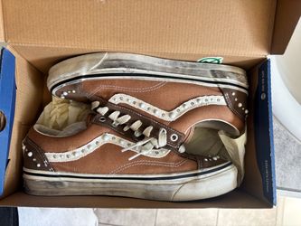 Brown pearlized vans
