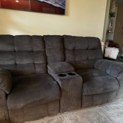 Ashley Double Recliner Love Seat