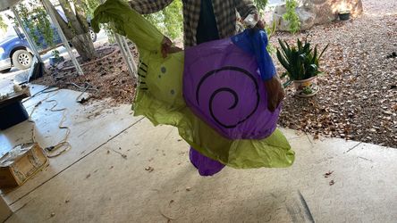 Snail inflatable Halloween costume child’s