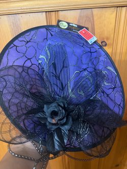 Midnight Witch Halloween Costume Hat