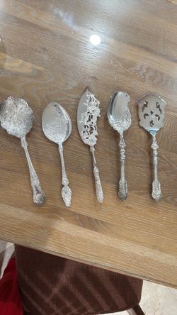Silver Plated Serving Set