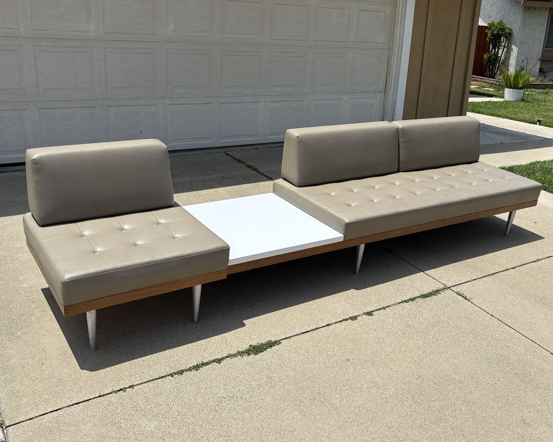 Mid-Century Modern Modular Sofa