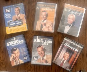 JOHNNY CARSON COLLECTION SET Of 6 DVD’s