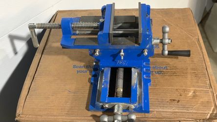 HFS(R) 5" Cross Slide Vise Drill Press Metal Milling 2 Way X-Y Heavy Duty Clamp Machine Benchtop Drill Presses