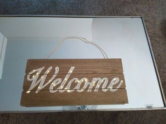 Welcome Sign - Lights