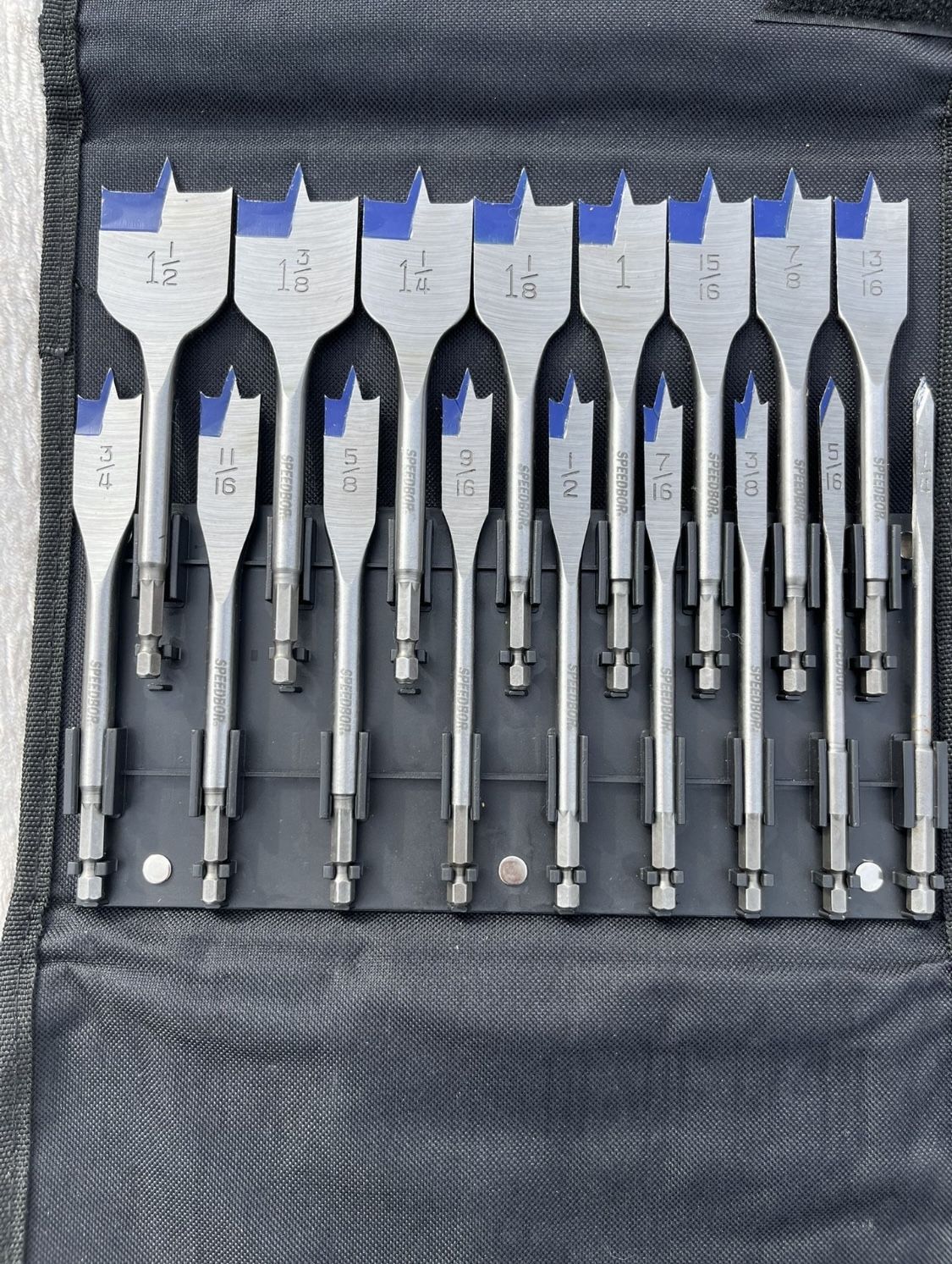 Spade Drill Bit Set