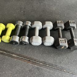 76lbs Dumbbell Set