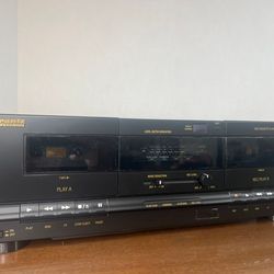 Marantz Professional PMD-300CP Double Deck Cassette Tape Player Bundle