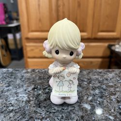 Precious Moments "Mommy & Me (Girl) Figurine.  Preowned excellent condition.  Has been on display in a cabinet.  Smoke free home.