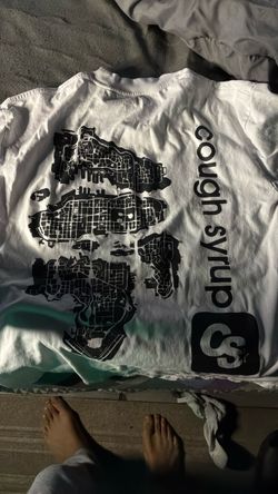 Unrealeased Awful Lot of Cough Syrup/Gta Collaboration shirt