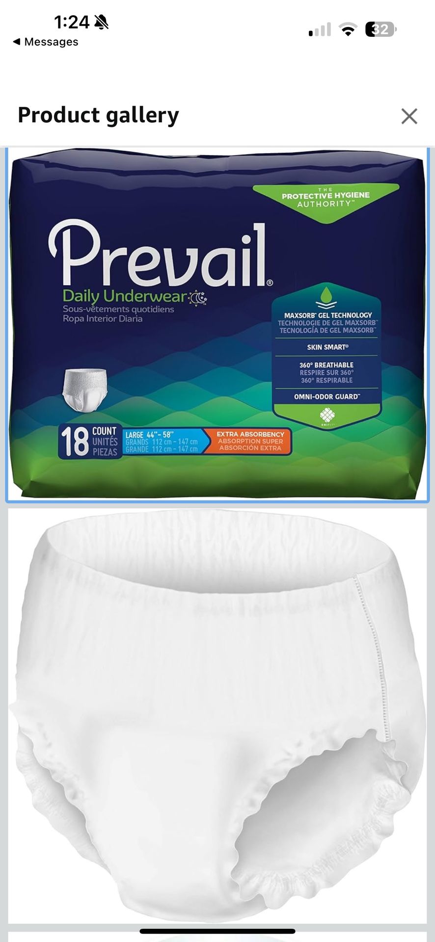 Prevail Diapers