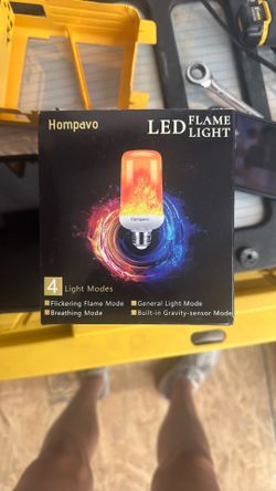 LED Flame Light Bulbs 4pk