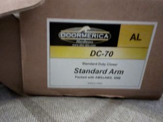 Doormerica DC-70 Commercial Door Closer - Standard Arm - Aluminum - NEW
