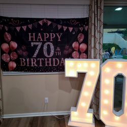 Marquee Letters And Numbers