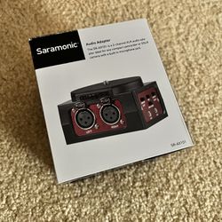 Saramonic 2-Channel Passive Audio Adapter for DSLR Cameras