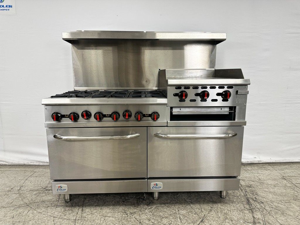 60 ins 6b24g cheese melter NSF oven range CD-R6-24B