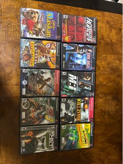 PlayStation 2 Game Lot
