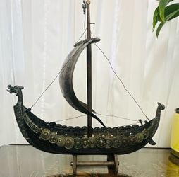 Viking ship super rare 16” Edward Aagaard