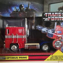Optimus Prime Die Cast Autograph By Peter Cullen PSA Certified 