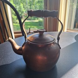 Old Copper Tea Kettle