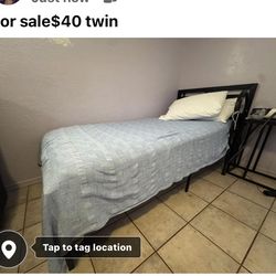 Twin bed