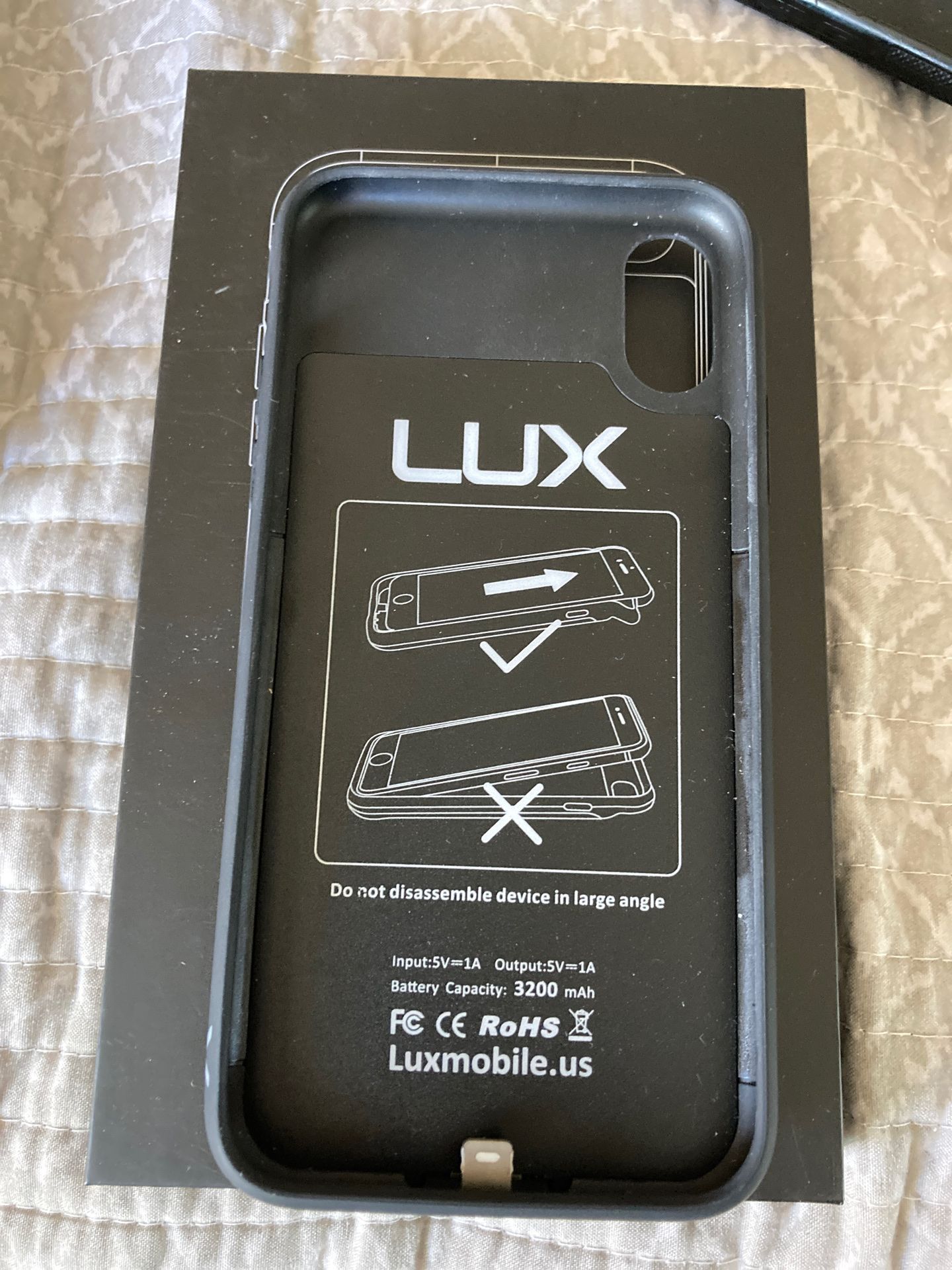 Lux power bank case