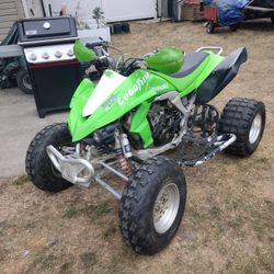 Kawasaki 450. Liquid Cooled , Fuel Injected