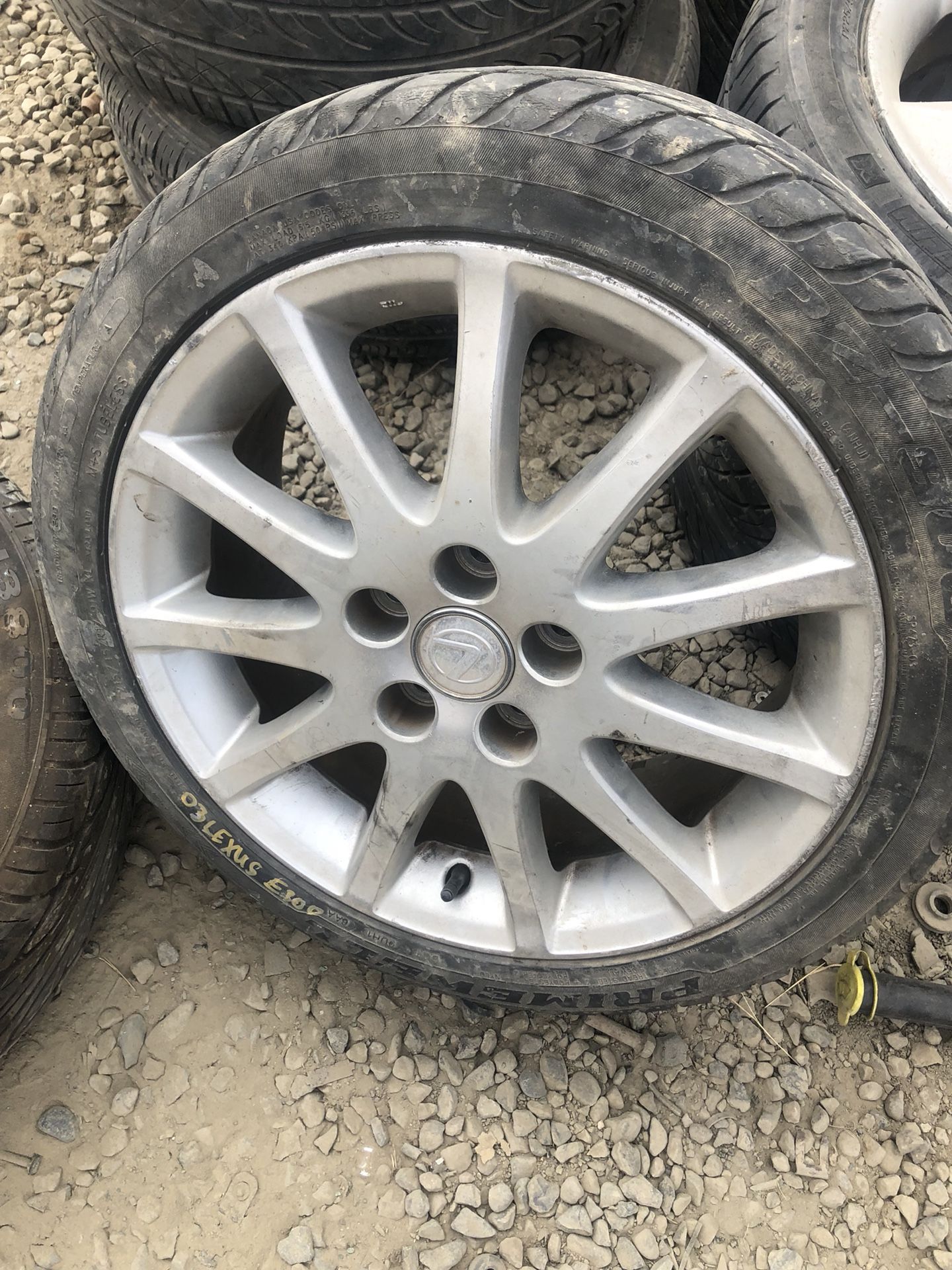 2001-2005 Lexus IS300 rim wheel 17 inch (one)