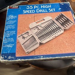 35 piece High Speed Drill Set
