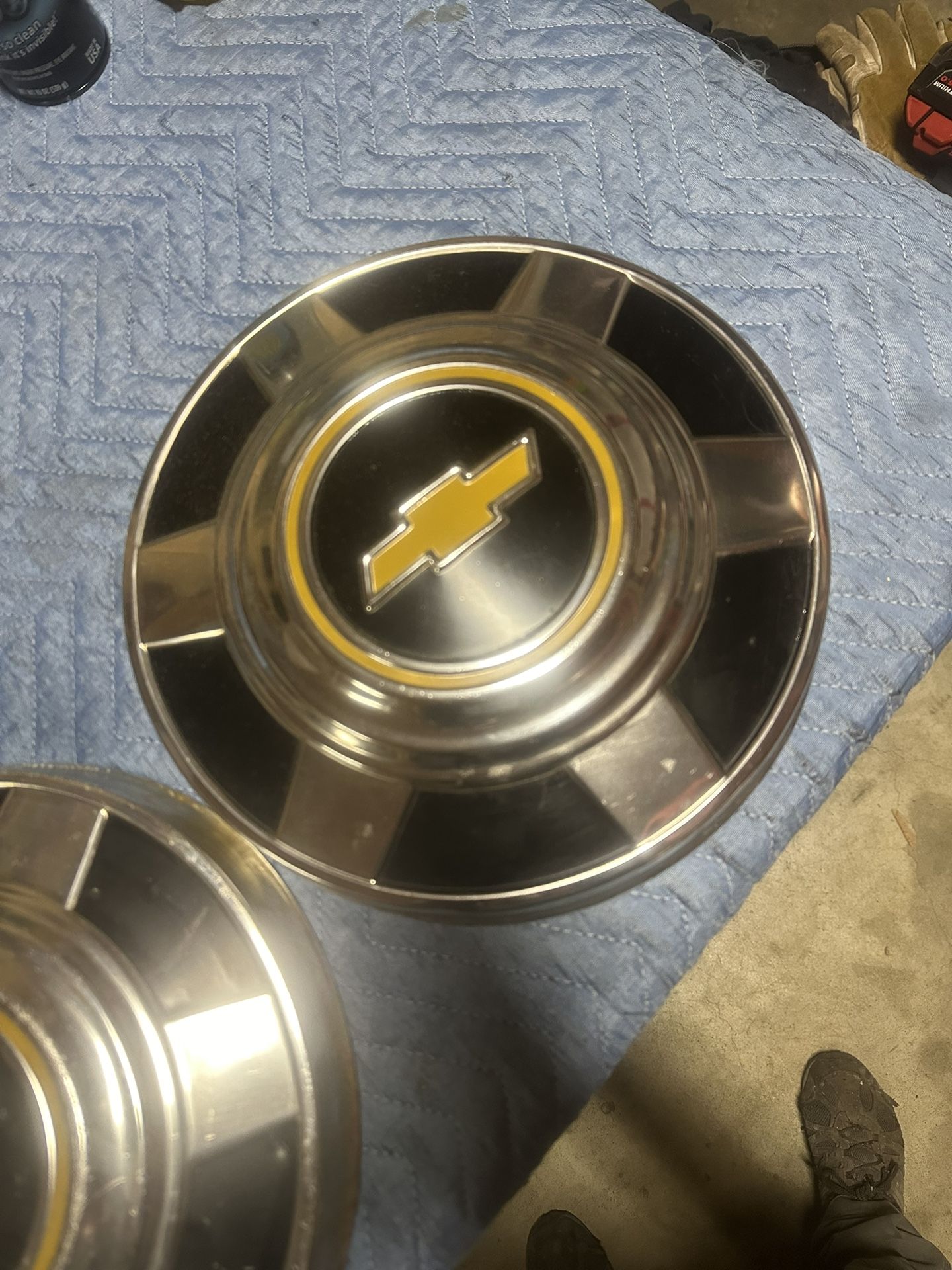 Chevy Dog Dish Hubcaps
