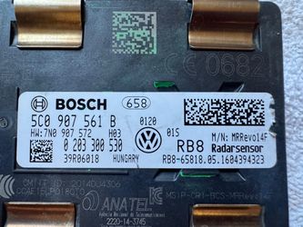 2016 - 2018 VOLKSWAGEN JETTA FRONT DISTANCE SENSOR RADAR OEM