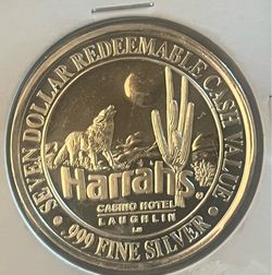 .999 Pure Silver .65 / 1oz. Silver Round BELOW SPOT
