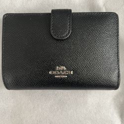 Black Coach Wallet