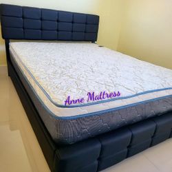 NEW QUEEN PILLOW TOP MATTRESS AND BOX SPRING