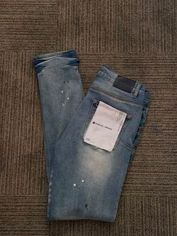 Purple jeans